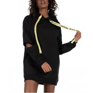 Kendall + Kylie Hoodie Black Top